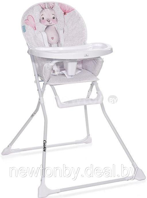 Высокий стульчик Lorelli Cookie 2023 (noble grey&pink rabbit) - фото 1 - id-p219047150