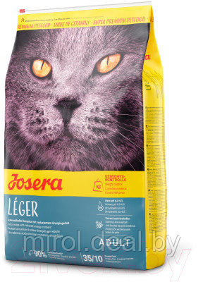 Сухой корм для кошек Josera Adult Light Leger - фото 1 - id-p219052955