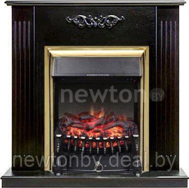 Каминокомплект Smolcom Lumsden STD-ASP с RealFlame Fobos-S Lux BR (темный орех) - фото 1 - id-p215979778