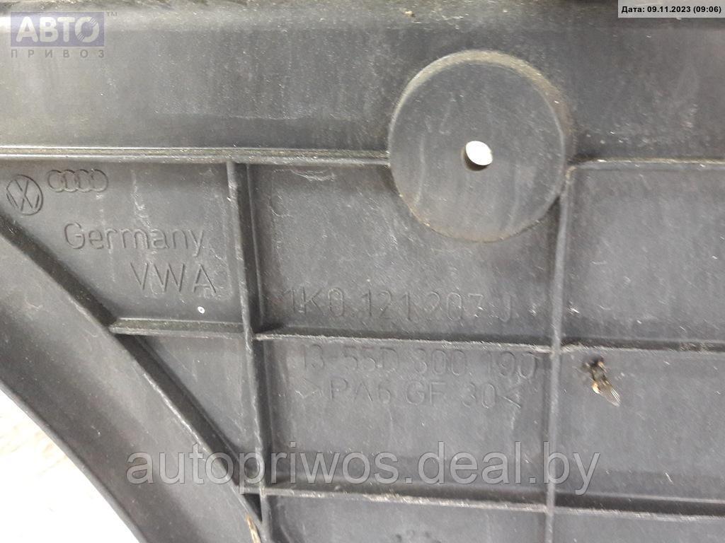 Диффузор (кожух) вентилятора радиатора Volkswagen Touran - фото 3 - id-p218671382