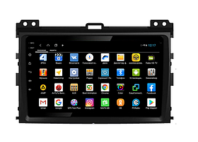 Штатная магнитола Parafar для Toyota Land Cruiser Prado 120 2002-2009 на Android 12 4/64+4G модем