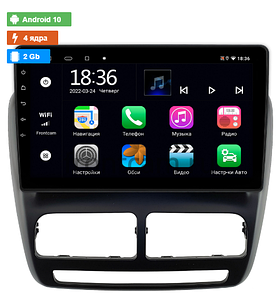 Штатная магнитола OEM MT10-059 для Fiat Doblo 2 (2009-2015) на Android 10 CarPlay