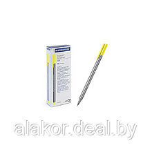 Ручка капиллярная STAEDTLER triplus fineliner 334, 0.3мм, трехгранная, цвет светло-желтый, корпус полипропилен