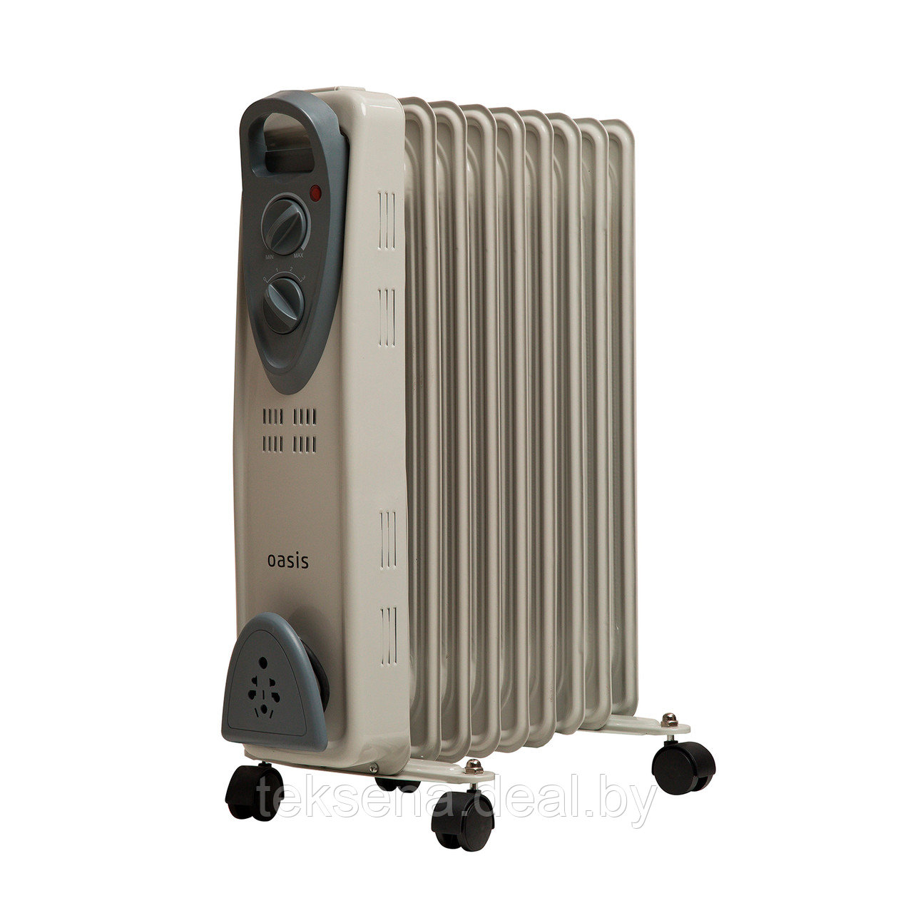 Радиатор масляный Oasis UT-20 (9 секций, 2000 Вт, до 20 м2) - фото 1 - id-p219054782