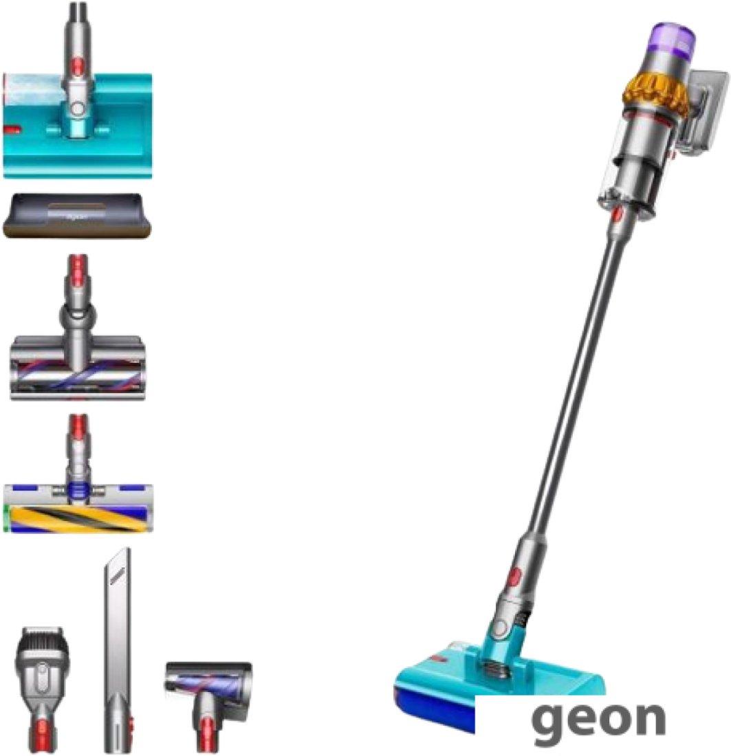 Вертикальный пылесос с влажной уборкой Dyson V15s Detect Submarine 448798-01