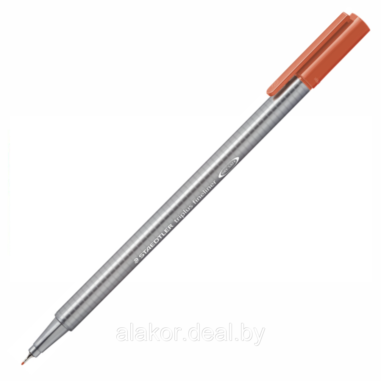 Ручка капиллярная STAEDTLER triplus fineliner 334, 0.3мм, трехгранная, цвет алый, корпус полипропилен - фото 1 - id-p219056604