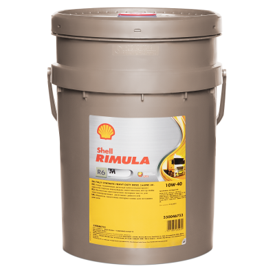 Моторное масло Shell Rimula R6 M 10W-40 20л 550046753