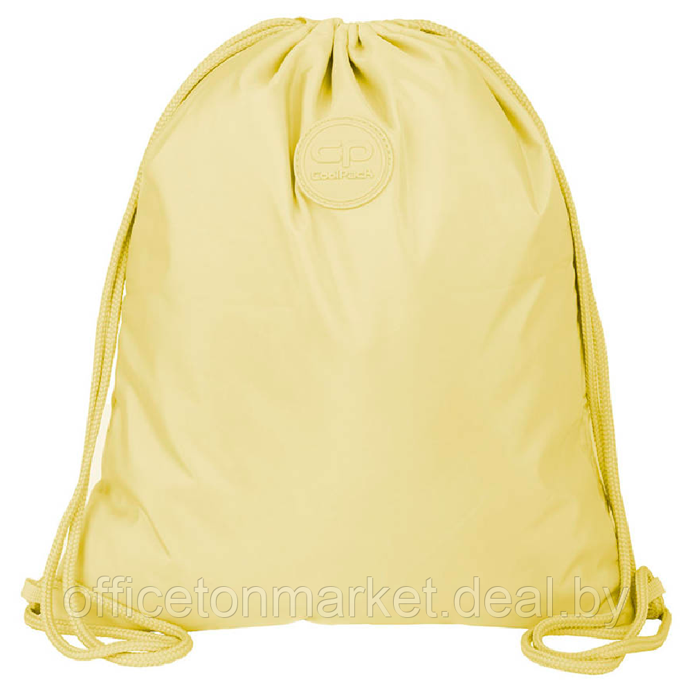 Мешок для обуви Coolpack "Sprint", 42.5x32.5 см, полиэстер, желтый - фото 1 - id-p219042891