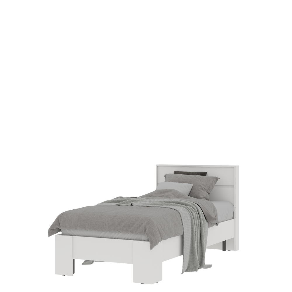 Кровать Хелен КР-01 - Белый (Стендмебель) - фото 1 - id-p219057524