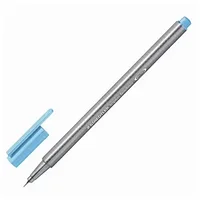 Ручка капиллярная STAEDTLER triplus fineliner 334, 0.3мм, трехгранная, цвет голубой,корпус полипропилен