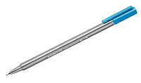 Ручка капиллярная STAEDTLER triplus fineliner 334, 0.3мм, трехгранная, цвет ультрамарин,корпус полипропилен