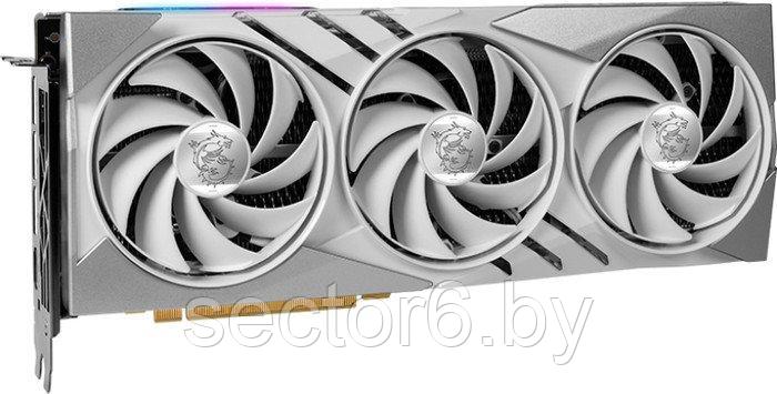 Видеокарта MSI GeForce RTX 4070 Gaming X Slim White 12G - фото 1 - id-p219056087