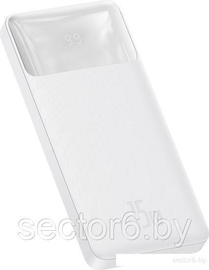 Внешний аккумулятор Baseus Bipow Digital Display 15W 10000mAh (белый) - фото 2 - id-p219056102