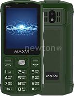 Телефон Maxvi P101 (зеленый)