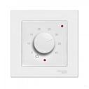 Термостат теплого пола в рамку Schneider Electric ATLAS DESIGN ТР-03, белое оргстекло с датчиком, фото 4