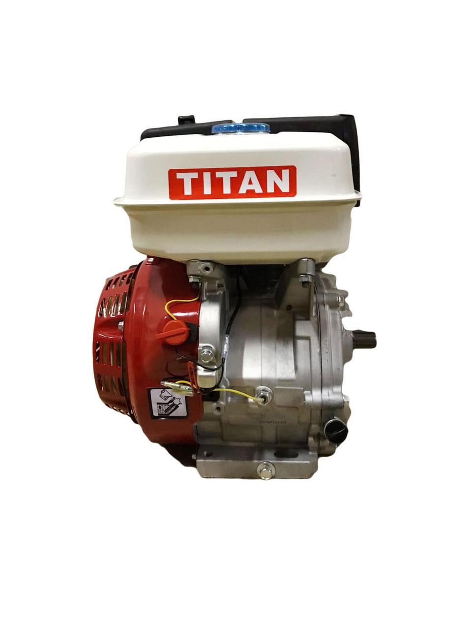 Двигатель к мотоблоку TITAN TH-190FS 15 л.с. (Аналог Honda) Шлиц - фото 1 - id-p219063255