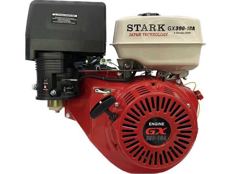 Двигатель к мотоблоку STARK GX390 18А (Шпонка, 25мм) 13л.с. Под фару - фото 1 - id-p219063473