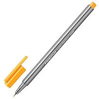 Ручка капиллярная STAEDTLER triplus fineliner 334, 0.3мм,трехгранная,цвет оранж. неон,корпус полипропилен