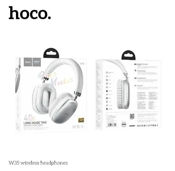 Беспроводные накладные наушники Hoco W35 Wireless Headphones - фото 8 - id-p219063405