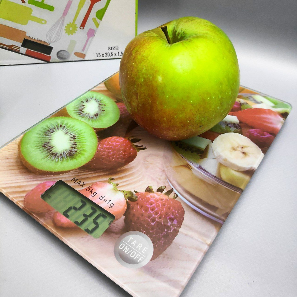 Электронные кухонные весы Digital Kitchen Scale, 15.00х20.00 см, до 5 кг Грейпфрут - фото 6 - id-p215122304