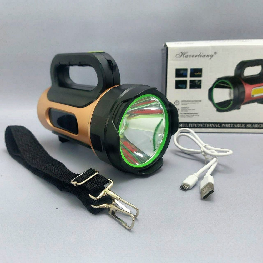 Ручной кемпинговый светодиодный фонарь-светильник HEL-T93 (USBсолнечная батарея, 7 режимов работы, с функцией - фото 4 - id-p215122319
