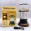 Кемпинговая лампа в стиле ретро Camping lantern 6602 с регулируемой яркостью (USB или батарейки, 3 режима, фото 2