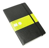 Блокнот Moleskine Classic Soft, 192стр, без разлиновки, мягкая обложка, черный [qp618]