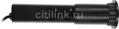 Сетевой разветвитель PREMIER 3R USB, 1.8м, черный [px/bl-vrt-3r-2usb-blk] - фото 2 - id-p217622991