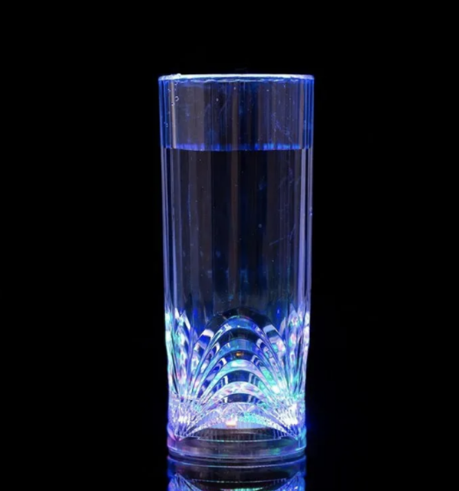 Светящийся стакан с цветной Led подсветкой дна COLOR CUP - фото 3 - id-p219066740