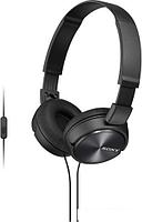 Наушники с микрофоном Sony MDR-ZX310AP (черный)