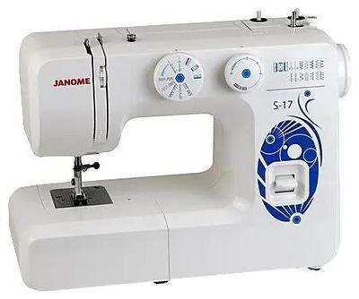 Швейная машина JANOME S-17 белый - фото 1 - id-p219017489