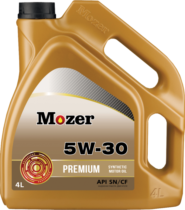 Масло моторное MOZER Premium SAE 5W-30 API SN/CF 4л 4633693 - фото 1 - id-p219066742