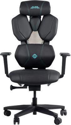 Кресло игровое GMNG GG-CH210B, на колесиках, кожзам, черный - фото 1 - id-p219017622