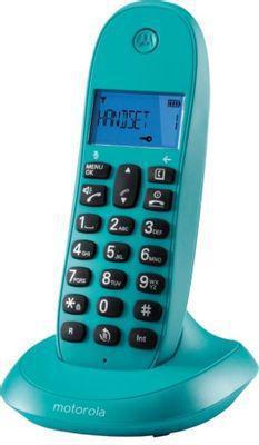 Радиотелефон Motorola C1001LB+, бирюзовый [107c1001turques] - фото 1 - id-p218622357