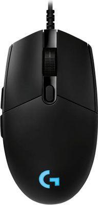 Мышь Logitech G PRO Hero, игровая, оптическая, проводная, USB, черный [910-005445] - фото 1 - id-p219048217