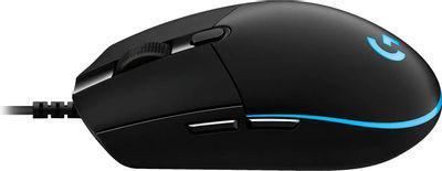 Мышь Logitech G PRO Hero, игровая, оптическая, проводная, USB, черный [910-005445] - фото 2 - id-p219048217