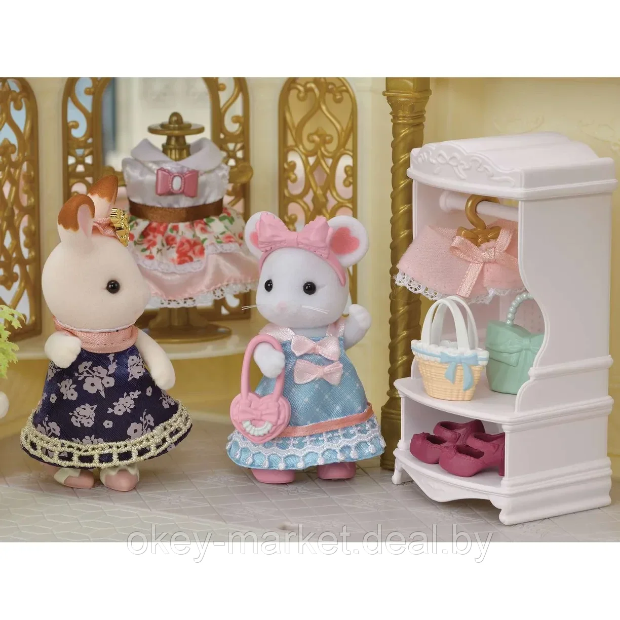 Набор Sylvanian Families Зефирная мышка модница и ее гардероб 5540 - фото 6 - id-p219066860