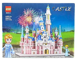 Конструктор Castle "Сказочный замок QSOB 20075 3341 дет., для девочки mini blocks