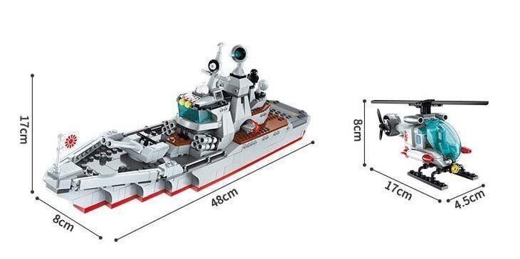 Конструктор Штурмовой корабль 1722, 539 деталей - фото 2 - id-p219069172