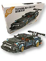 Конструктор Техник Technic 8203 Гоночная спортивная машина Нисан Nissan GTR 681 деталь 28 см инерция