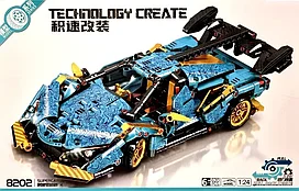 Конструктор Техник Technic 8202 Гоночная спортивная машина Ламборгини"Lamborghini 620 деталь 30 см инерция