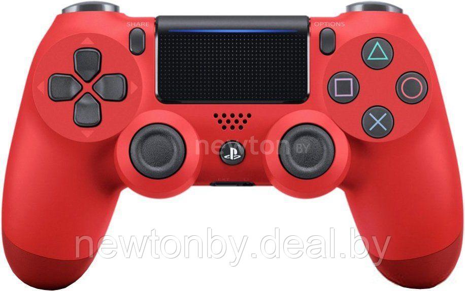 Геймпад Sony DualShock 4 v2 (красный) [CUH-ZCT2E] - фото 1 - id-p184724543