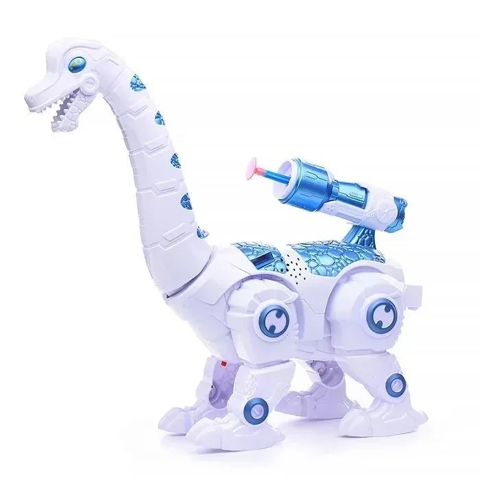 Игрушка Динозавр на батарейках, свет+звук, стреляет, несёт яйца, 921a м - фото 2 - id-p219078641