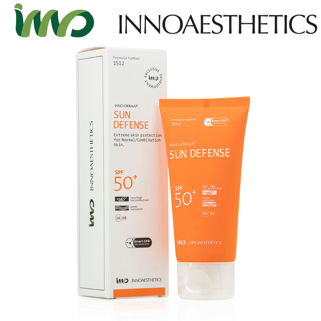 Солнцезащитный крем СПФ 50 для нормальной и комбинированной кожи Innoaesthetics Inno-Derma Sunblock SPF 50+ - фото 1 - id-p128370593