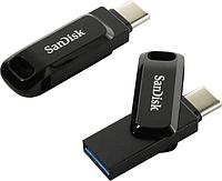 Флеш Диск Sandisk 32Gb Ultra Dual Drive Go SDDDC3-032G-G46 USB3.1 черный