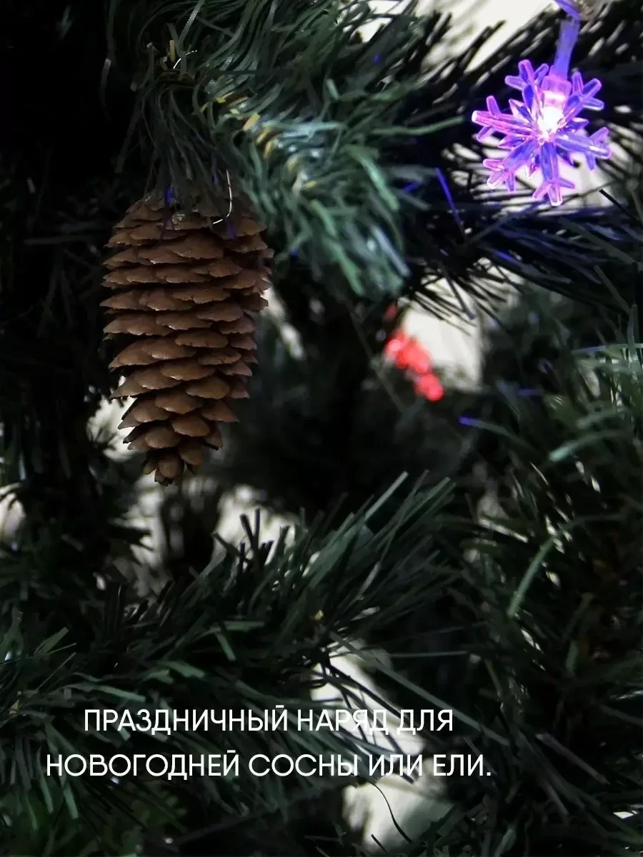 Гирлянда новогодняя / украшения и декорации на новый год - фото 10 - id-p219077844