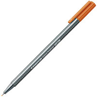 Ручка капиллярная STAEDTLER triplus fineliner 334, 0.3мм,трехгранная,цвет светл.-коричн., корпус полипропилен