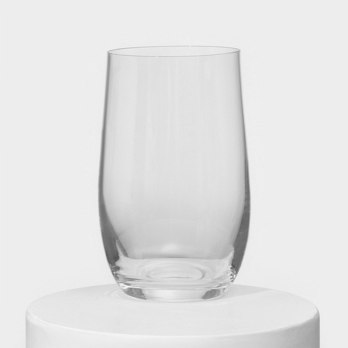 Набор стеклянных стаканов для воды «Анжела», 380 мл, 6 шт - фото 2 - id-p219079435