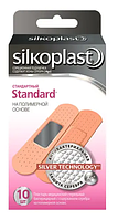 Пластырь медицинский Silkoplast Standard на полиэтиленовой основе, 10 шт