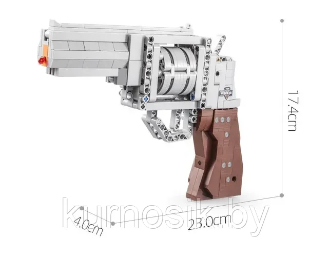 Конструктор C81011W CADA Револьвер, 475 деталей - фото 5 - id-p219107149